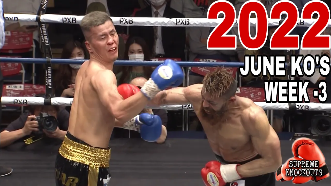 MMA & Boxing Knockouts I June 2022 Week 3