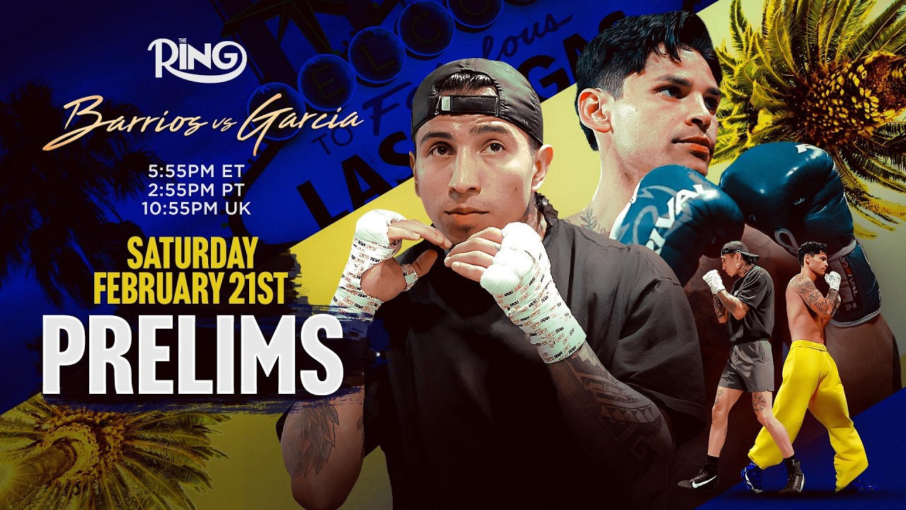Mario Barrios vs Ryan Garcia PRELIMS | LIVE