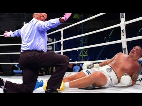 Oleksandr Usyk (Ukraine) vs Michael Hunter (USA) Full Highlights - Boxing Fight HD
