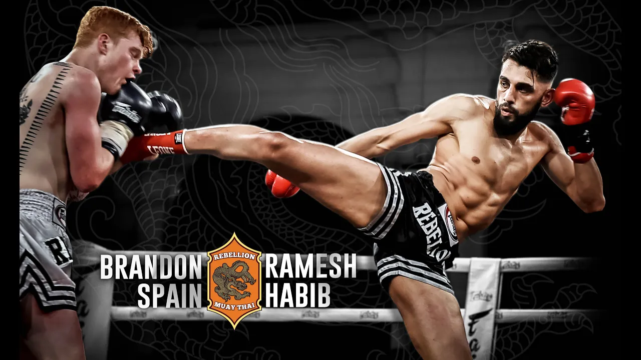 FULL FIGHT | Rebellion Muaythai 20: Brandon Spain vs Ramesh Habib
