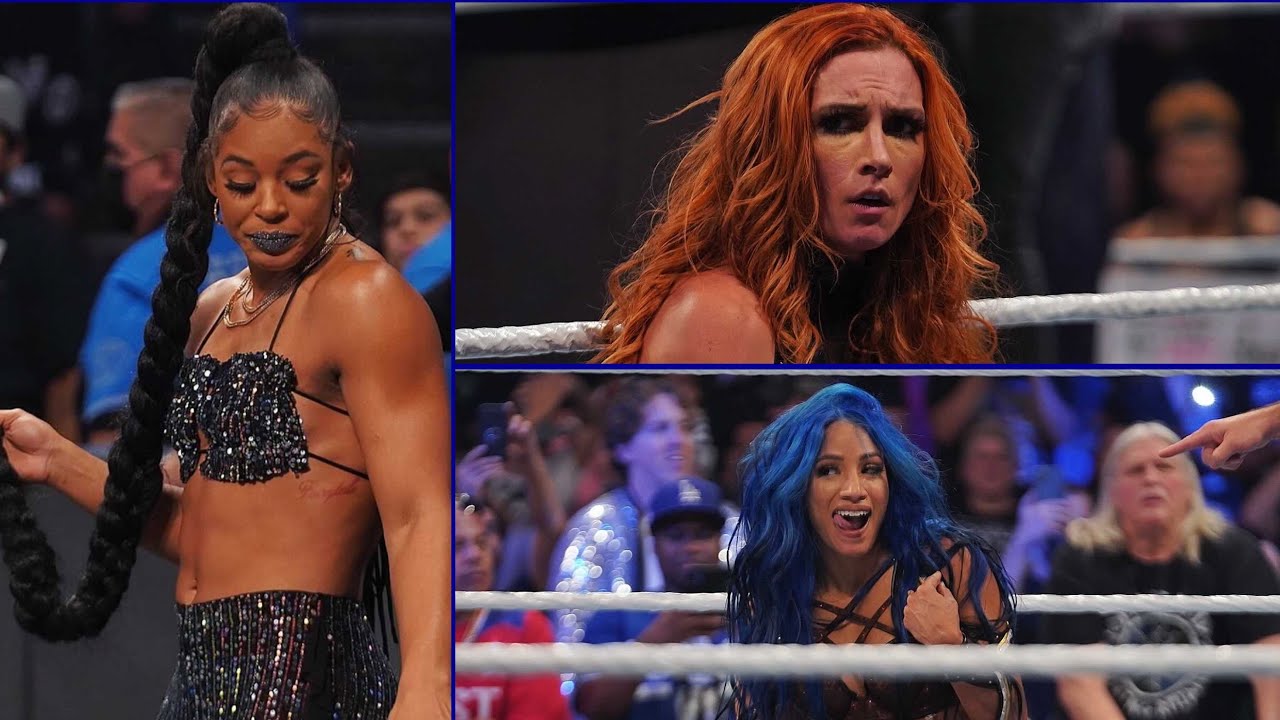 Sasha Banks vs. Becky Lynch 2/2 Full Match SD Oct,15,2021