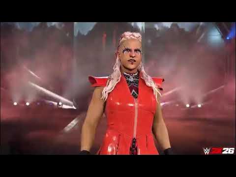 First look at zaria on wwe 2k26 