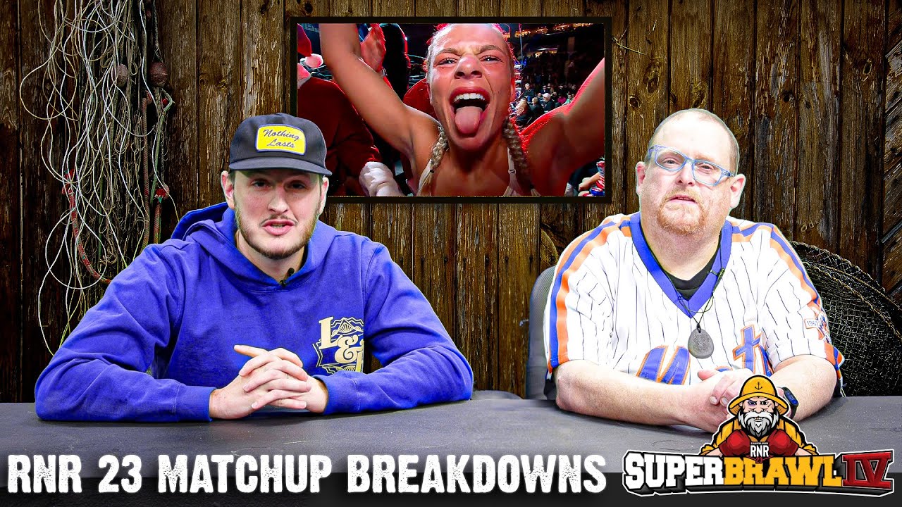 RNR23 Main Event Preview Of Dwarfs, Knockout Artists, 370 lb Units With Frank The Tank & Rone background