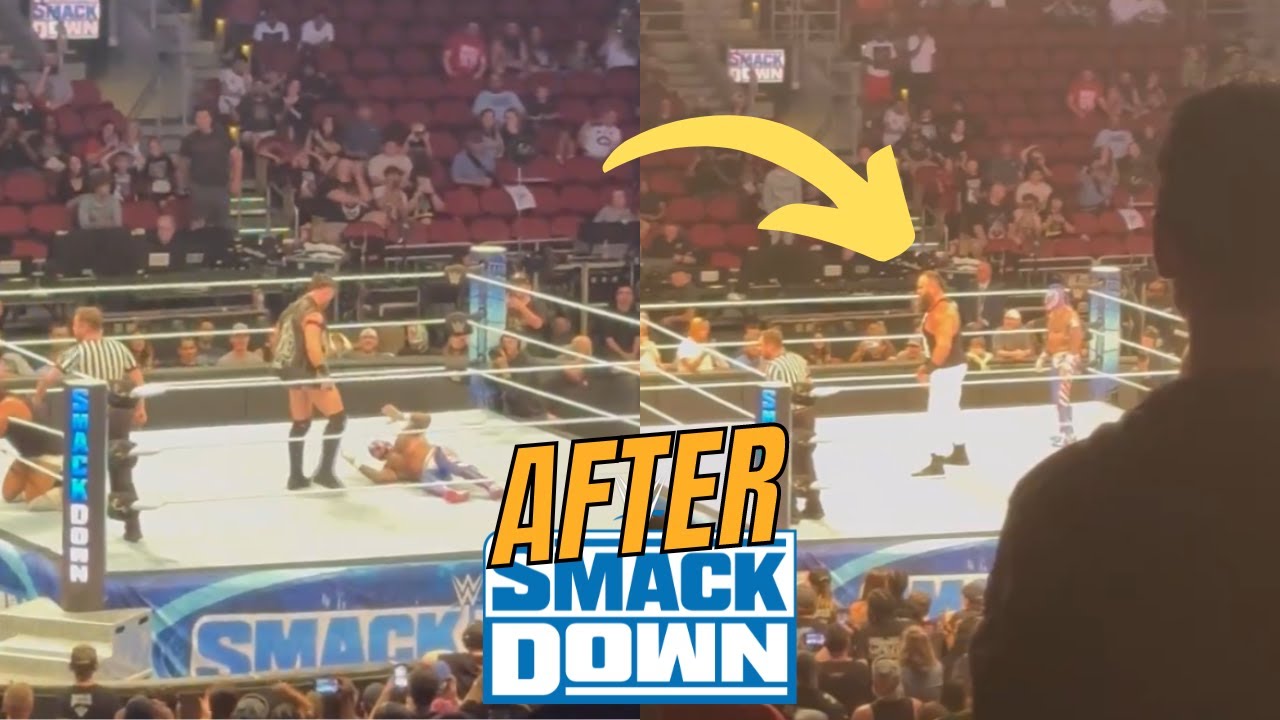 Braun Strowman SAVES Rey Mysterio from Judgment Day background
