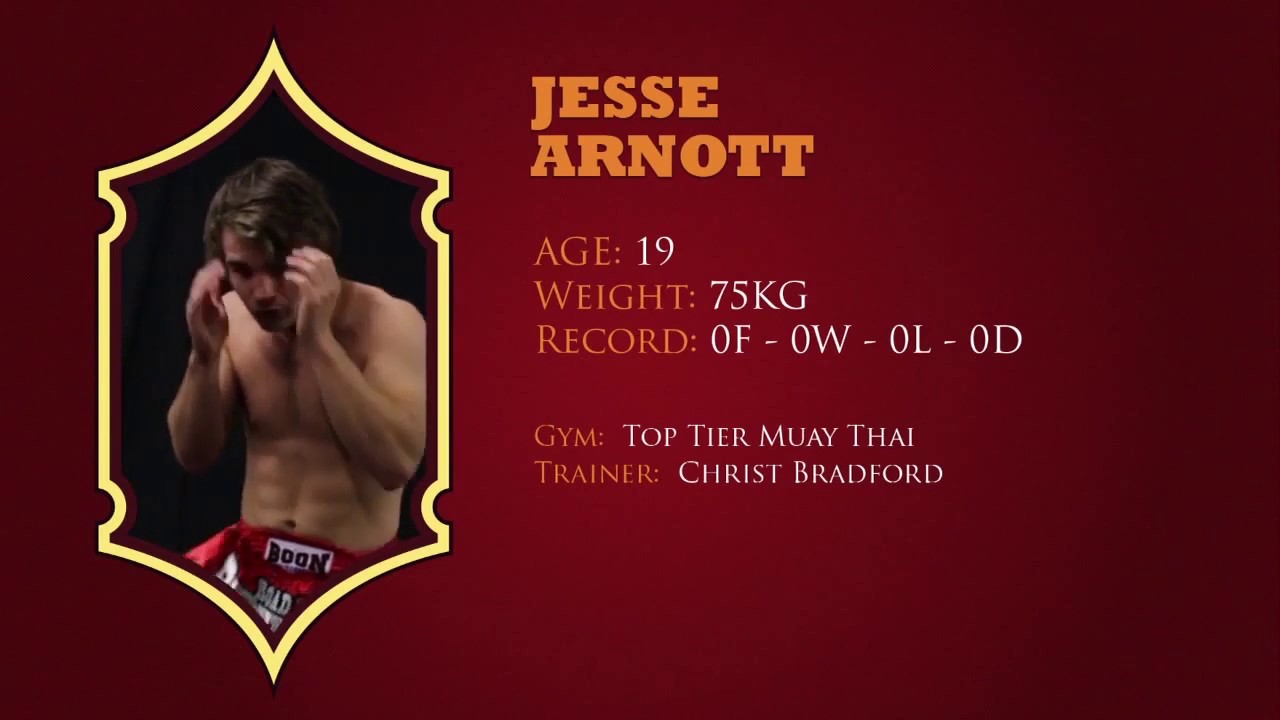 FULL FIGHT/ Road to Rebellion 2: Jesse Arnott vs Justin Caulfield background