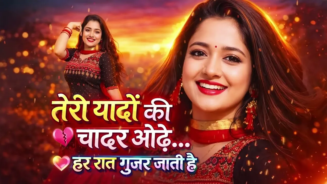 Teri Yaadon Ki Chadar Odhe Official Video Dil Ne Tera Naam Liya #bollywood #hindisong #2026 background
