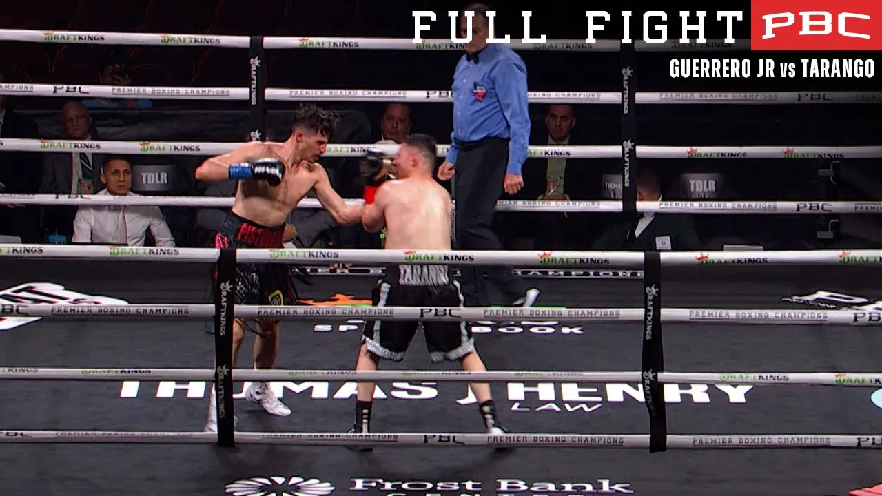 PBC FULL FIGHT:  Robert Guerrero Jr vs Eduardo Tarango | December 6, 2025 FULLFIGHT