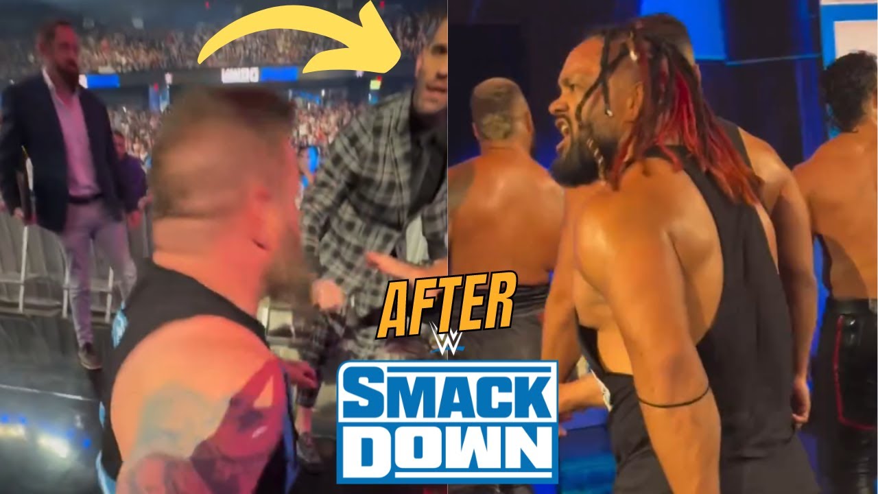 What Jacob Fatu did after SmackDown OFF-AIR?🩸 background