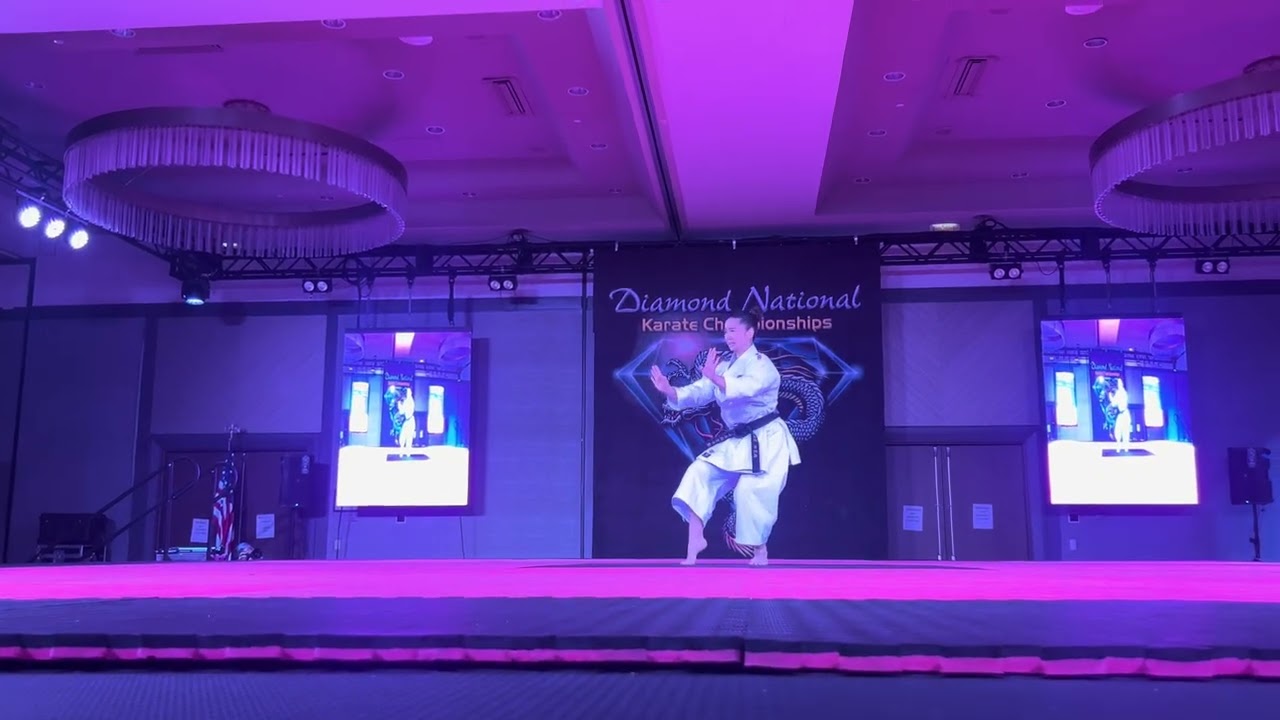 Maddy Kennaway Women's Traditional Forms Diamond Ring Finals - Diamond Nationals 2025 background