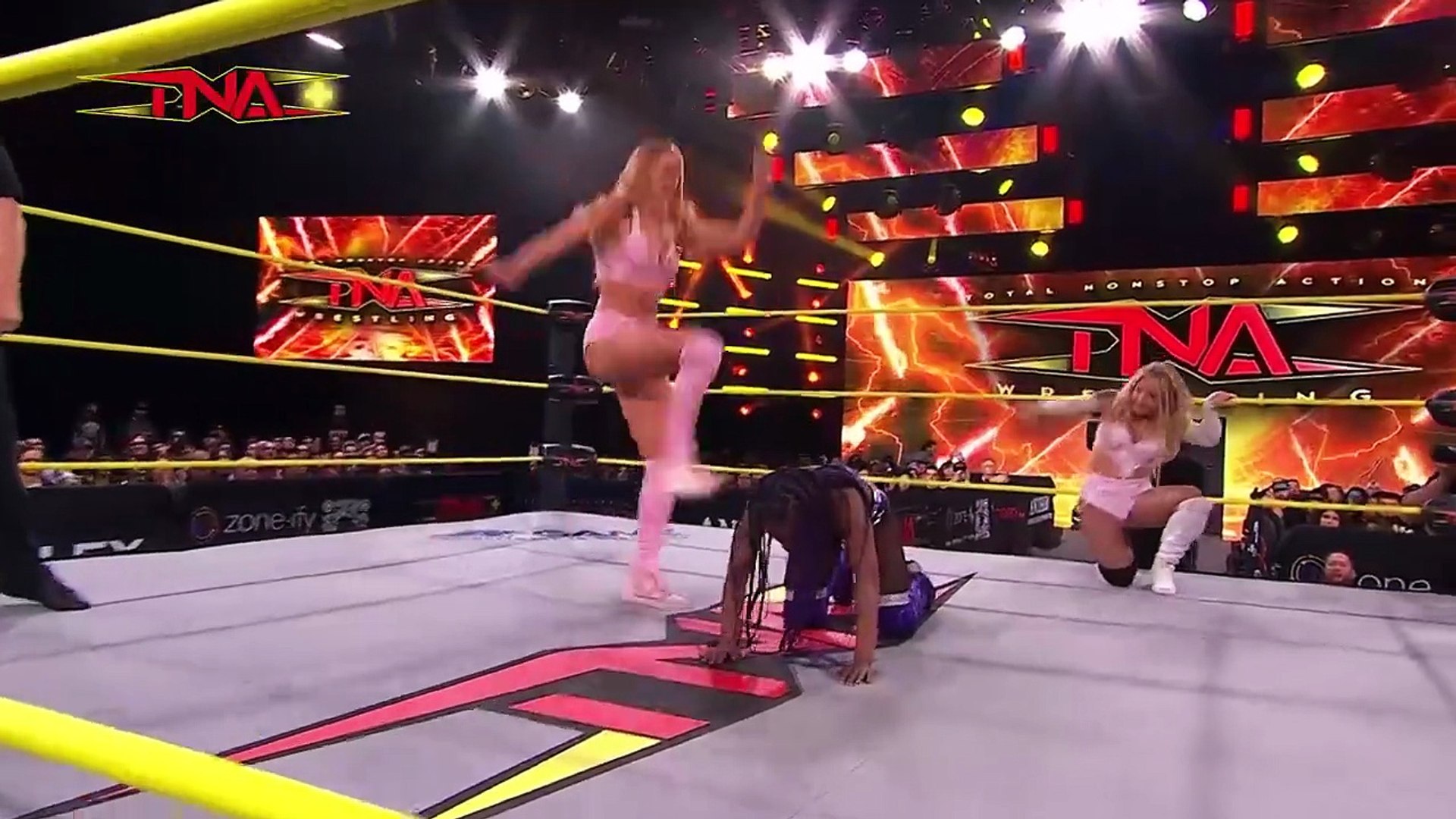 The Elegance Brand (M by Elegance & Heather by Elegance) vs. Mila Moore and Jada Stone - TNA Xplosion December 5, 2025