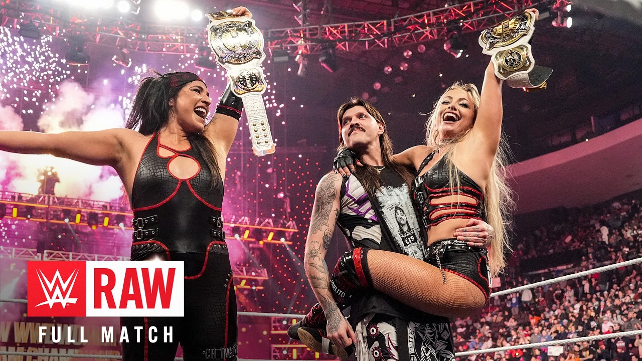 FULL MATCH: Bianca Belair & Naomi vs. The Judgment Day | Women’s Tag Team Title: Raw, Feb. 24, 2025