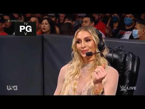 Rhea Ripley vs Nikki A.S.H / Charlotte been Attacked background