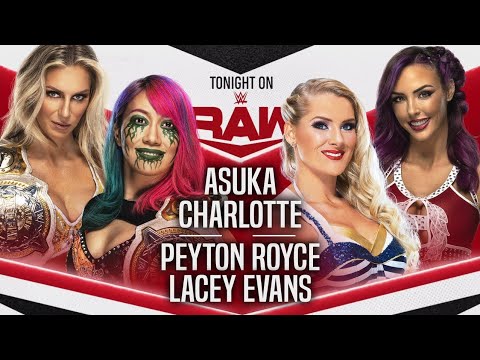 Charlotte Flair, Asuka, Peyton Royce,Lacey Evans & Ric Flair Segment