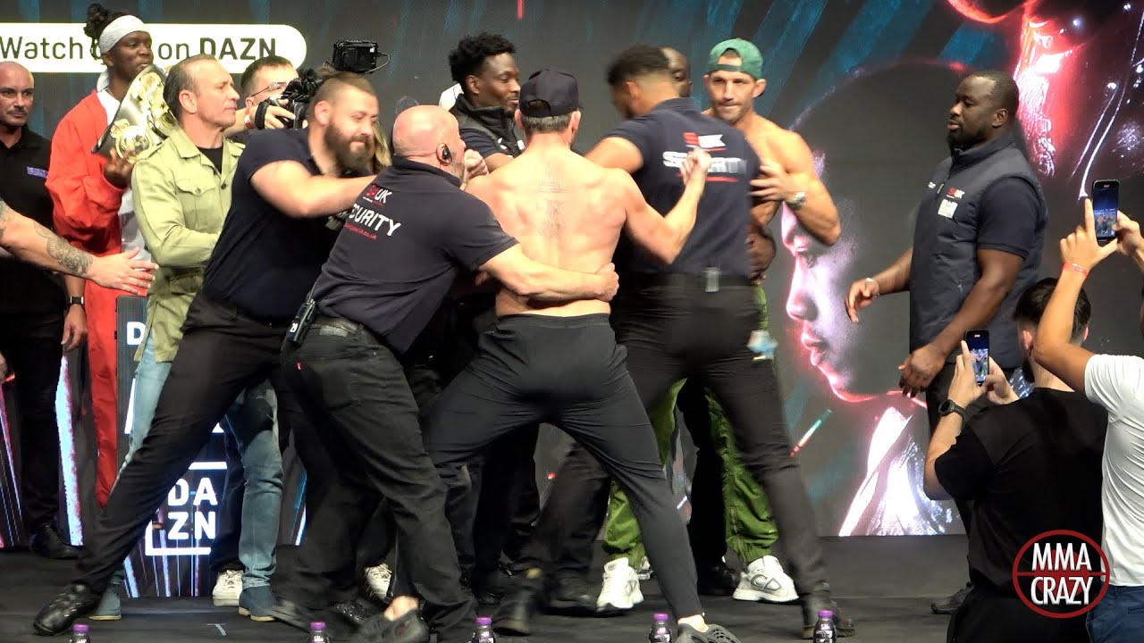Misfits 22: Darren Till vs. Luke Rockhold Weigh-in Face Off