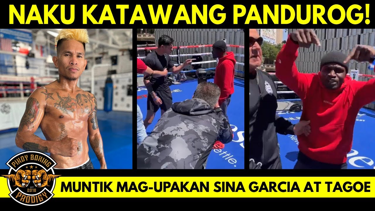 Quadro Alas PAYAT na! Hindi papayag masingitan sa UK | Garcia at Tagoe nagkita muntik mag UPAKAN
