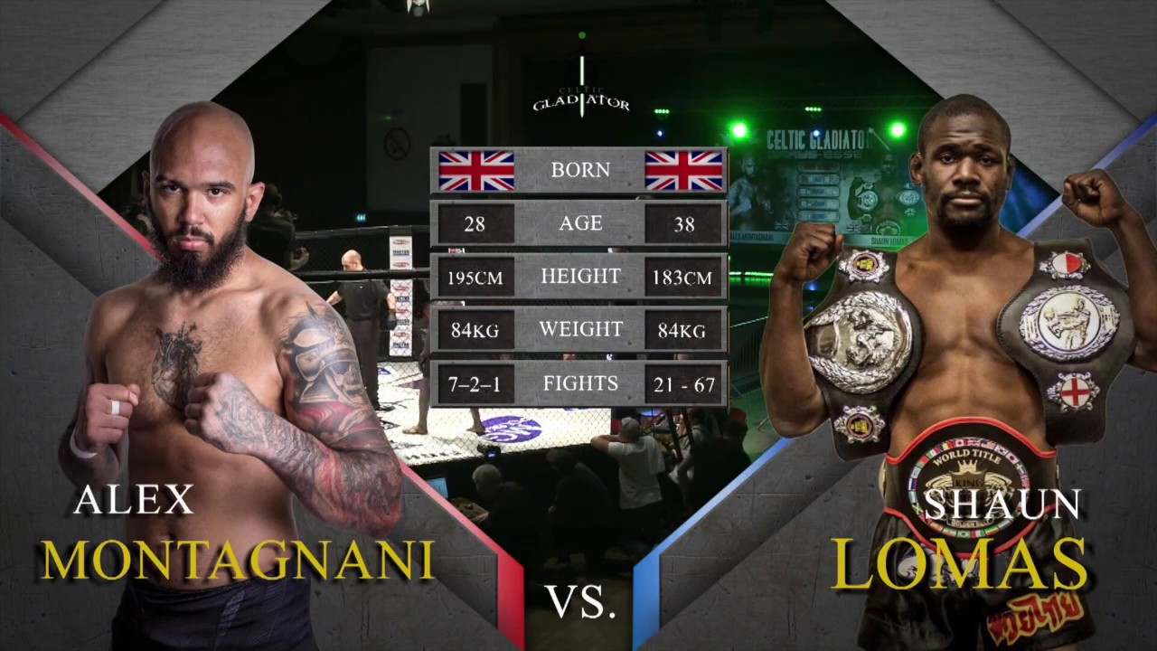 Alex Montagnani vs Shaun Lomas: illegal soccer kick to the face