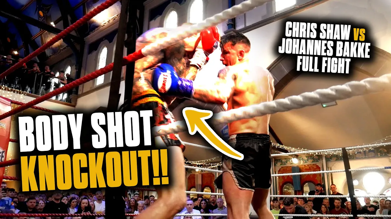 CHRIS SHAW MUAY THAI KNOCKOUT! ๐ฅ Chris Shaw vs Johannes Bakke | Oran Mor | Full Fight background