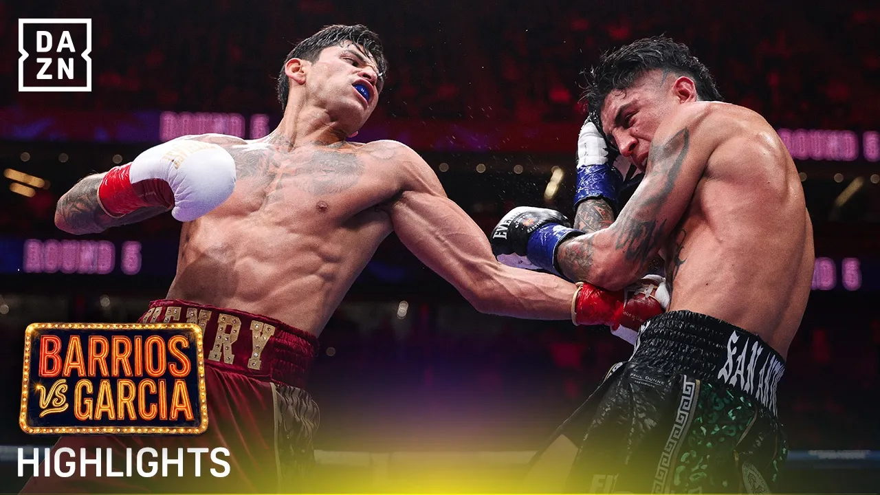 MARIO BARRIOS VS RYAN GARCIA | FIGHT HIGHLIGHTS