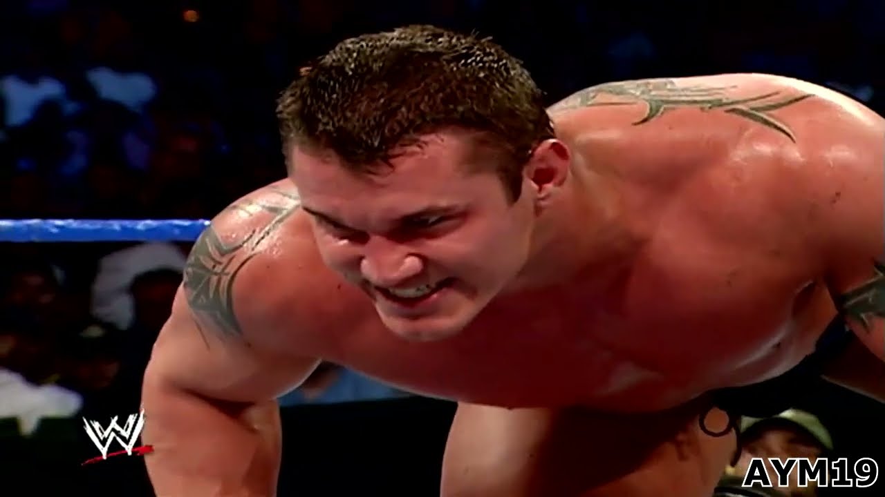 Randy Orton vs Chris Benoit No Holds Barred SmackDown 1/27/2006 Highlights