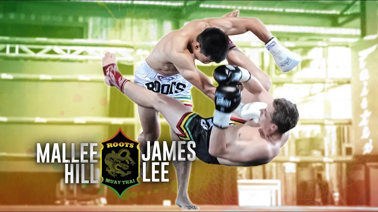 Roots Muaythai 10/ Mallee Hill vs James Lee background