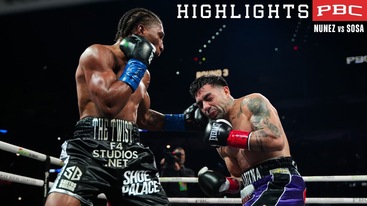 PBC FIGHT HIGHLIGHTS: Nunez vs Sosa | December 6, 2026