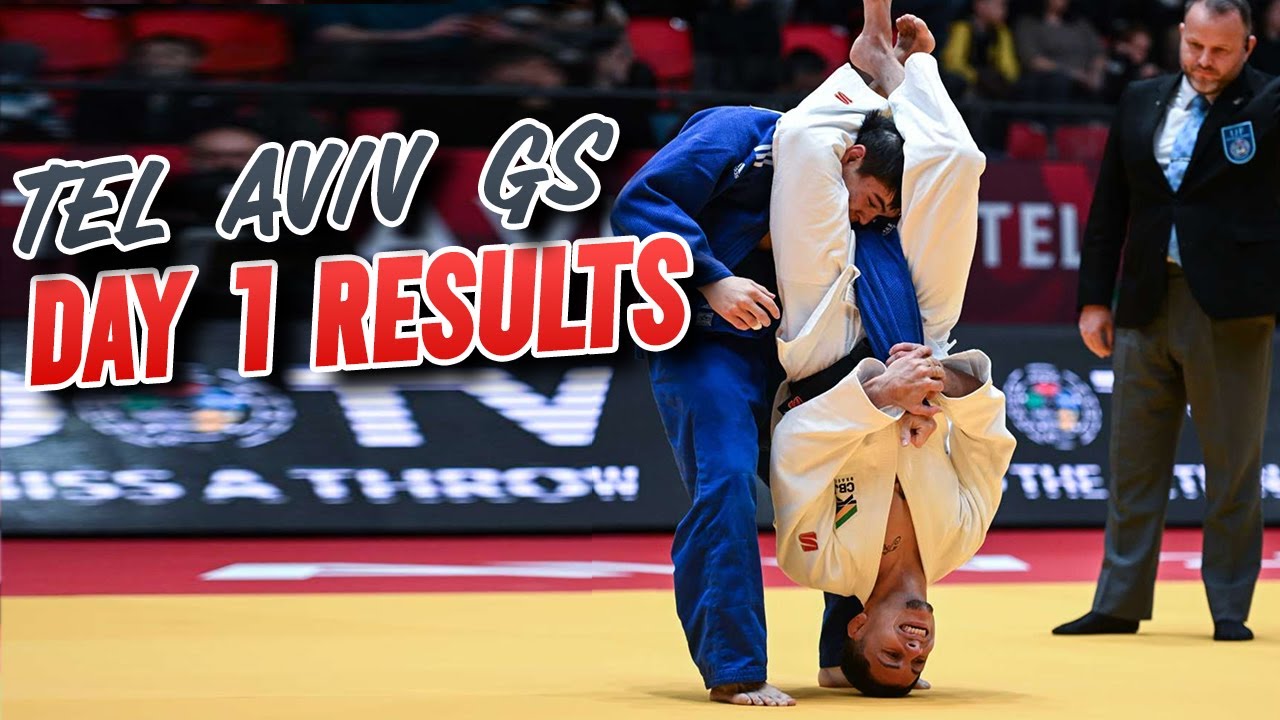 Tel Aviv Judo Grand Slam 2023 - Day 1 Highlights & Results background