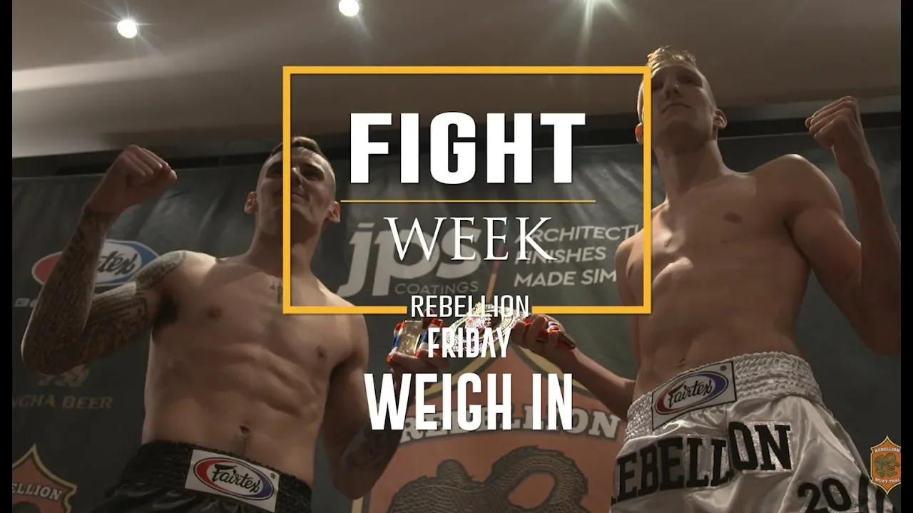 Rebellion Fight Week: Friday