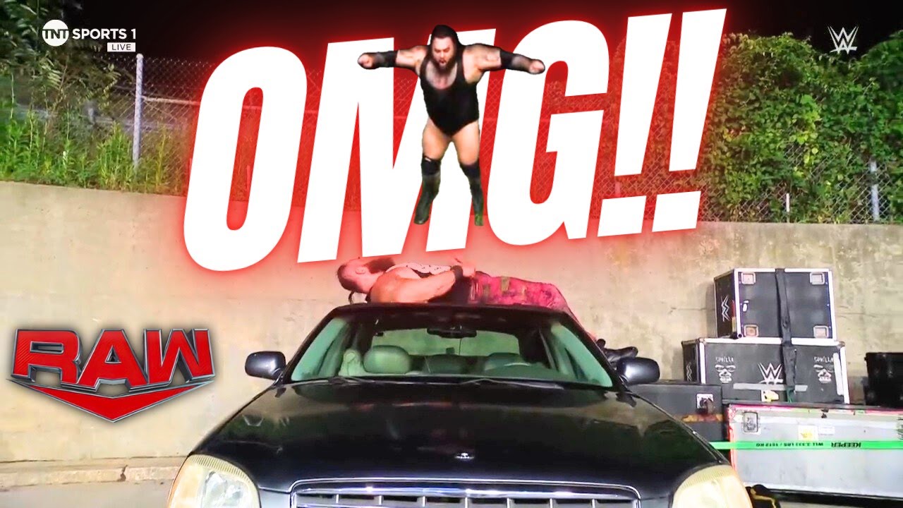 WWE RAW 8/26/24: TSUNAMI on CAR!!!! background