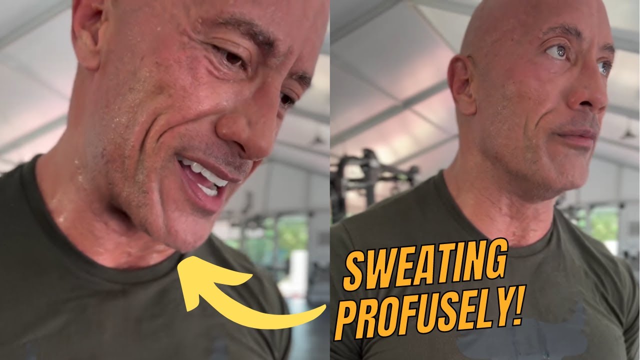 Rock REVEALS INSANE workout background