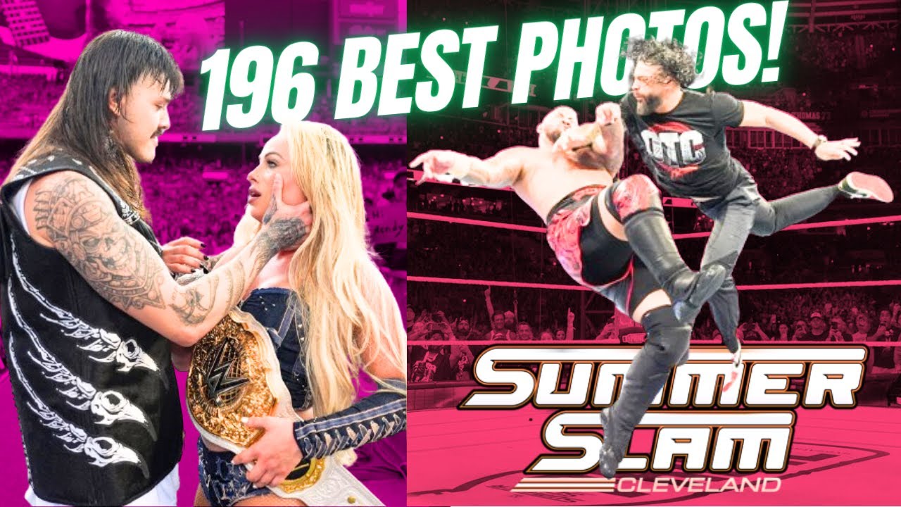 196 Best photos from WWE SummerSlam 2024! background