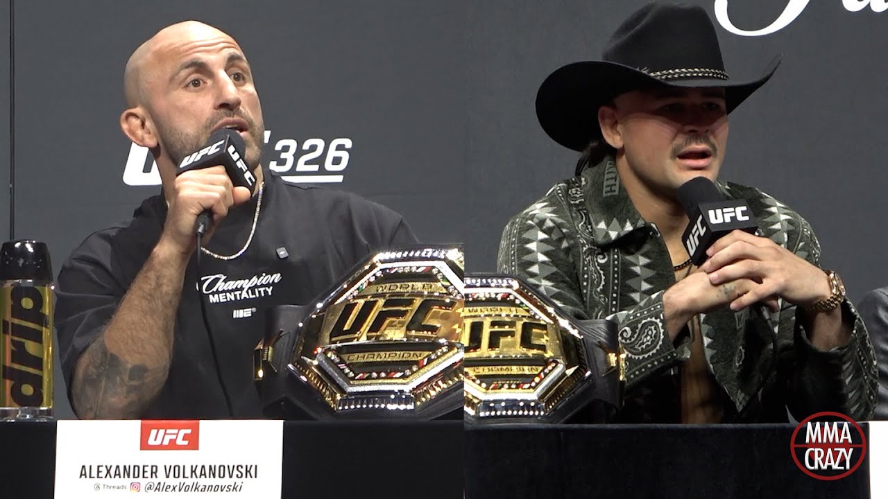 Alexander Volkanovski vs. Diego Lopes Press Conference Highlights for UFC 325