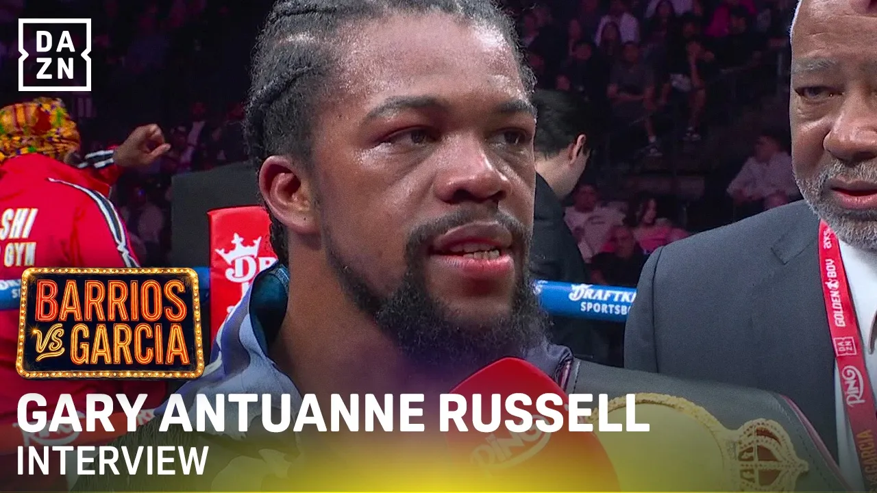 Gary Antuanne Russell wants DALTON SMITH or RICHARDSON HITCHINS next! | Post Fight Interview