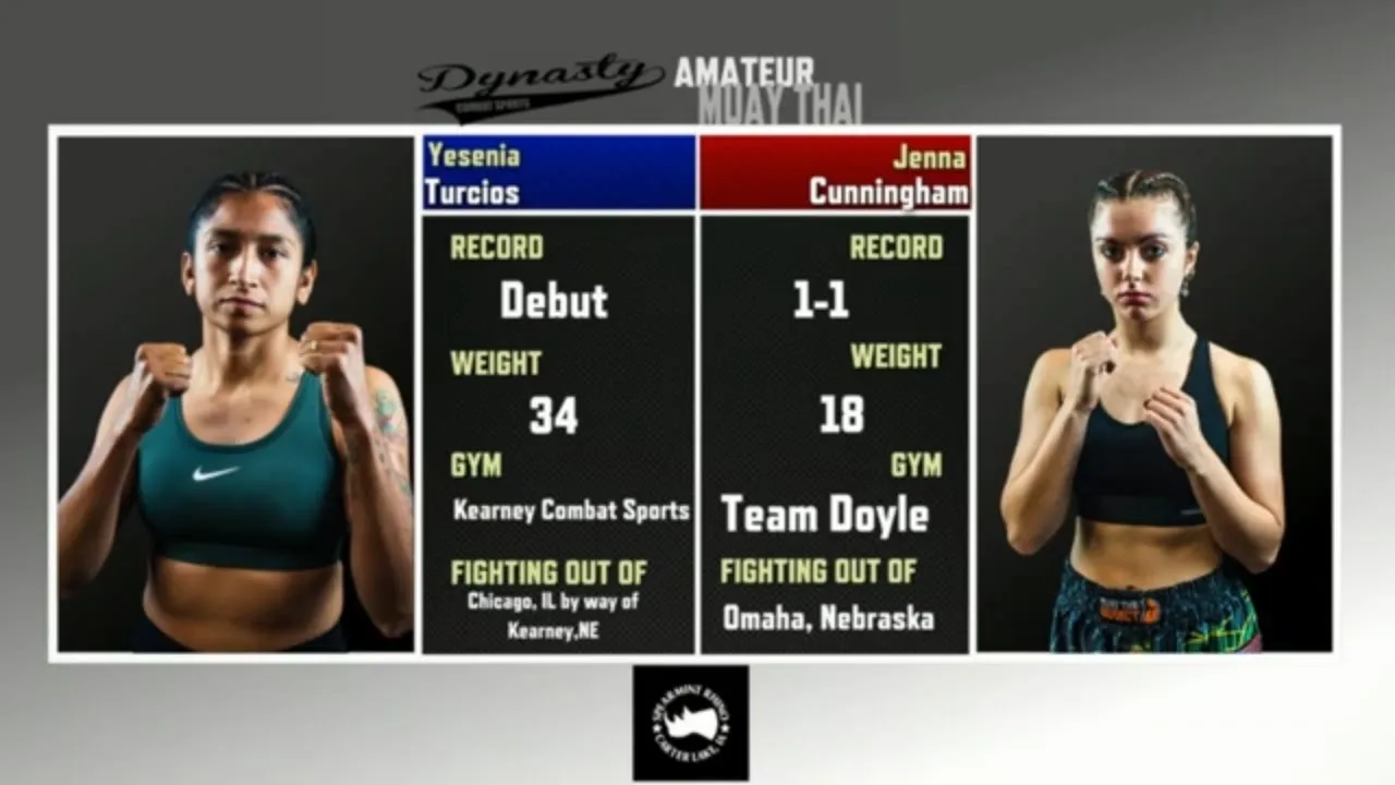 Yesenia Turcios vs Jenna Cunningham DCS Ring Rivals 1
