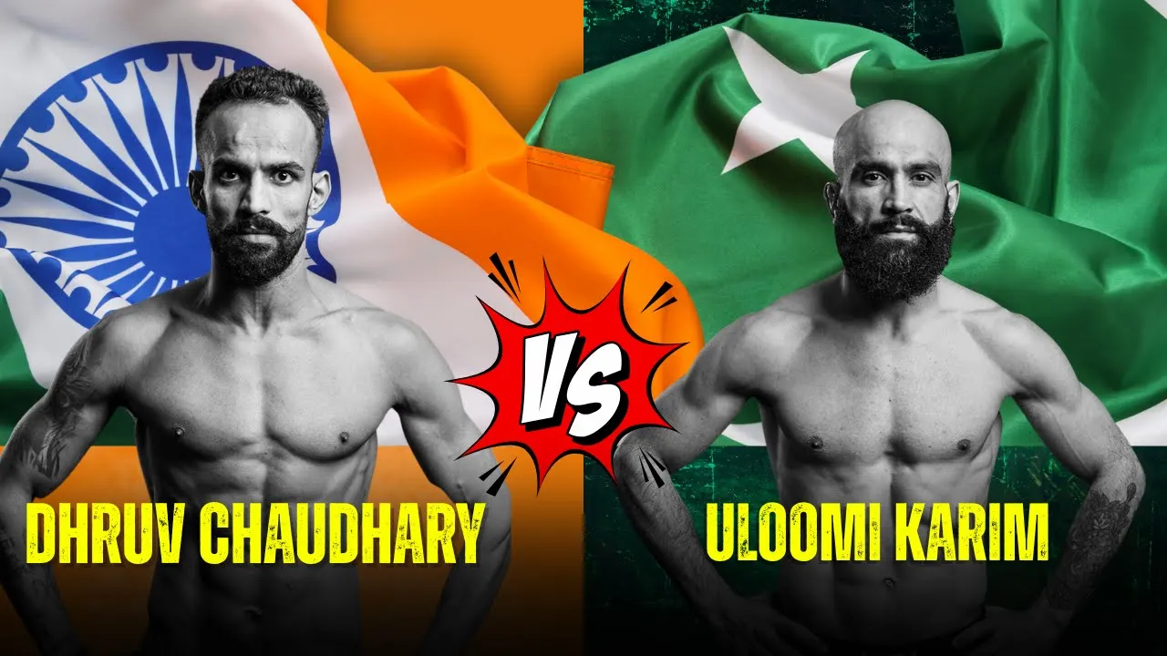 India vs Pakistan | Dhruv Chaudhary vs Uloomi Karim | MFN 10 Full MMA Fight | Matrix Fight Night backdrop