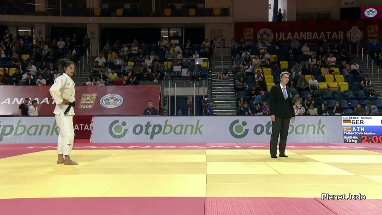 Miriam BUTKEREIT 🇩🇪 🆚️ Madina TAIMAZOVA 🇷🇺 | четвертьфинал /-70кг | Большой Шлем Улан-Батор 2023 