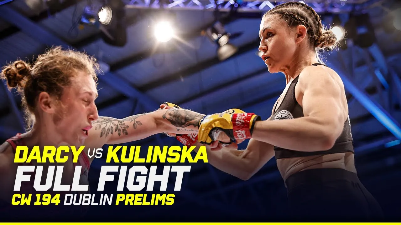 Dominant Kickboxing Display đ | Eimear Darcy vs. Justyna Kulinska | CW 194 Dublin FULL FIGHT