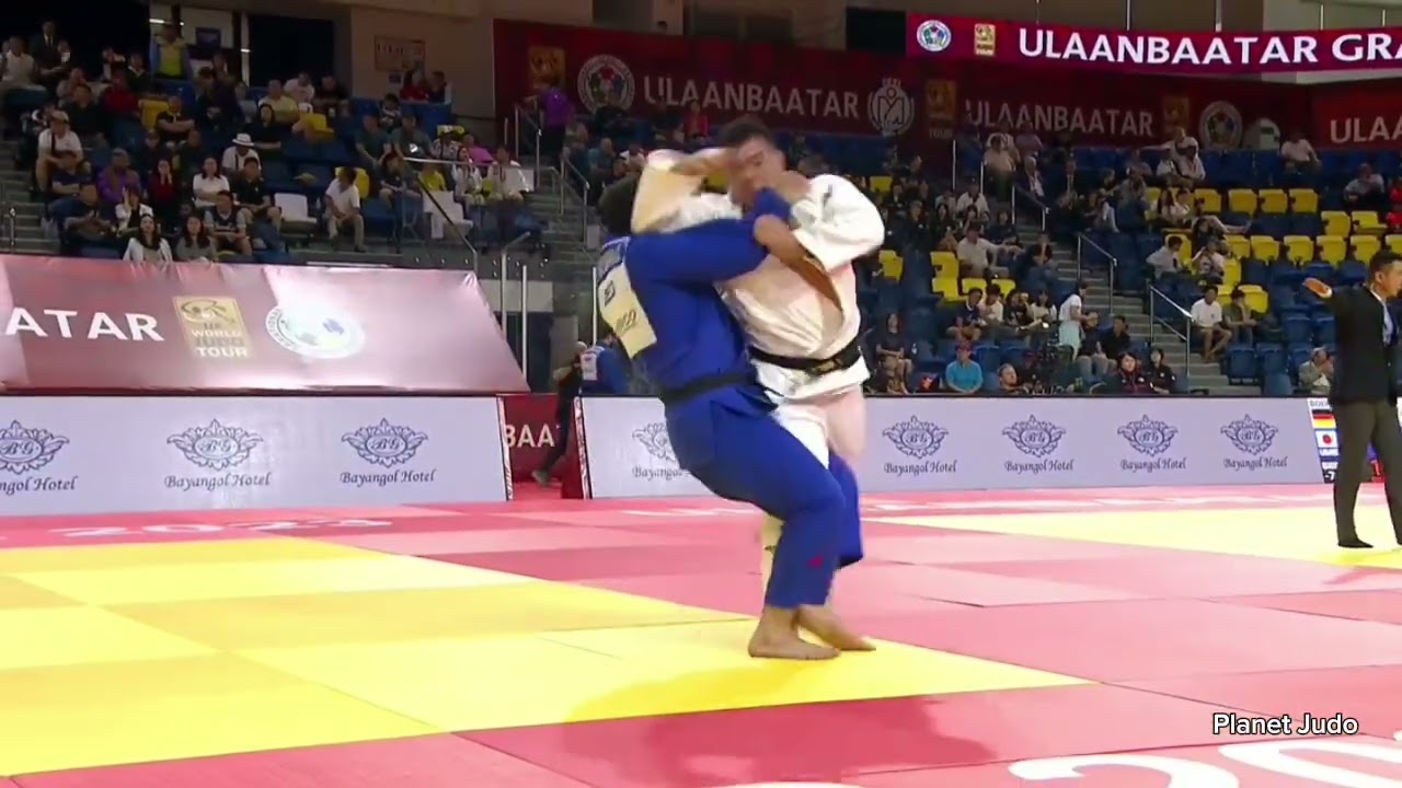Hyoga OTA 🇯🇵 🆚️ Saba INANEISHVILI 🇬🇪 | 2 раунд/+100кг | Большой Шлем Улан-Батор 2023 
