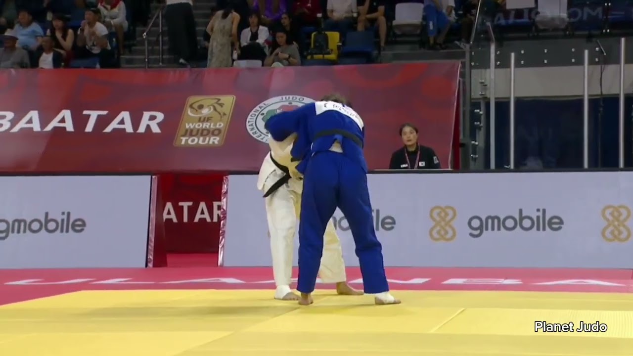 Hyunji YOON 🇰🇷 🆚️ Nadezhda TATARCHENKO 🇷🇺 | 2 раунд/-78кг | Большой Шлем Улан-Батор 2023 