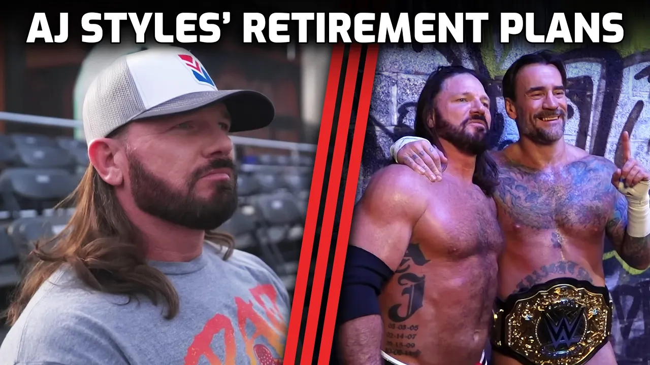 AJ Styles On His Wrestlemania 41 Retirement Plans, Relationship With CM Punk