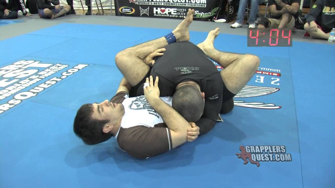 SUBMISSION Brian Beaury vs Lex Fridman at Grapplers Quest Beast of East 2012