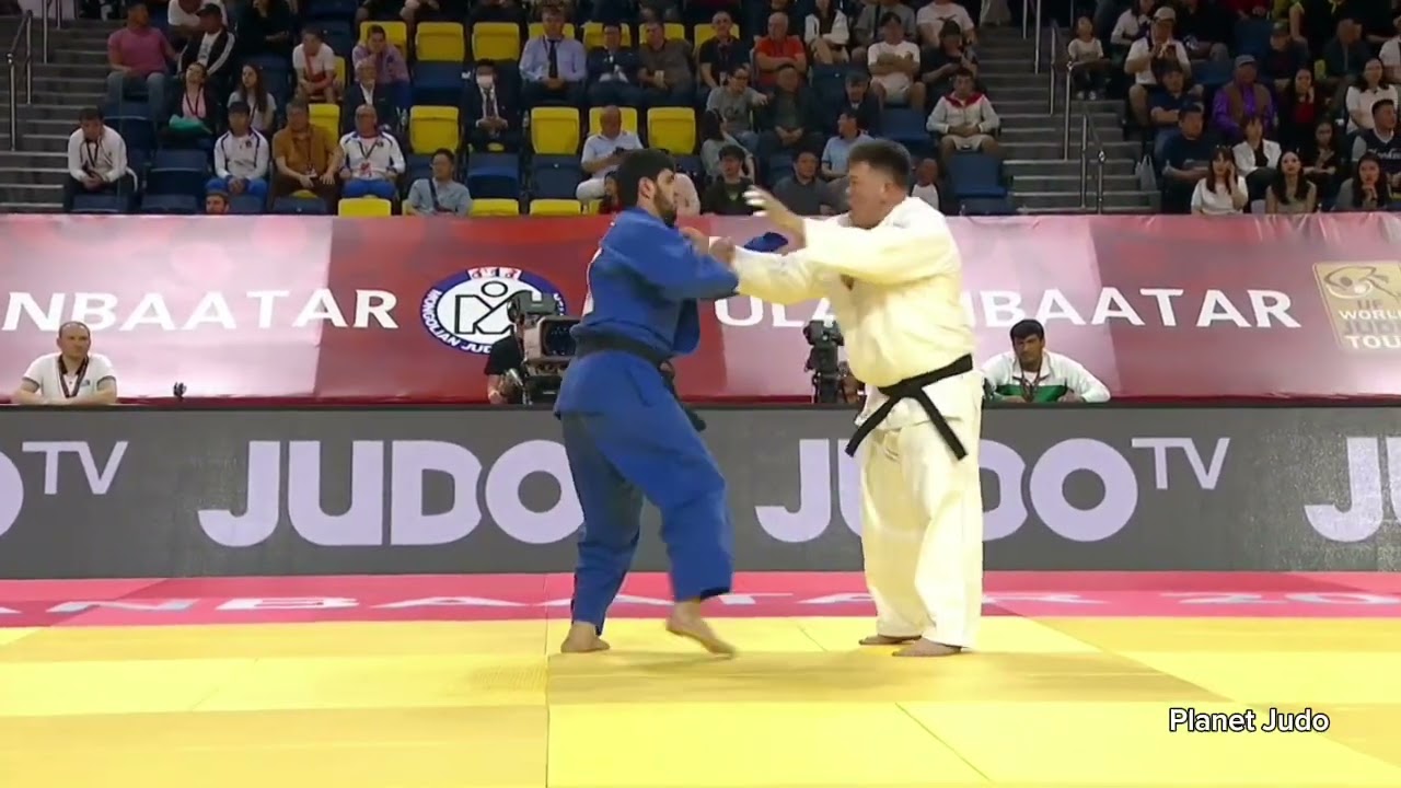 Adil ORAZBAYEV 🇰🇿 🆚️ Mansur RAHMON 🇹🇯 | 1 раунд/+100кг | Большой Шлем Улан-Батор 2023 