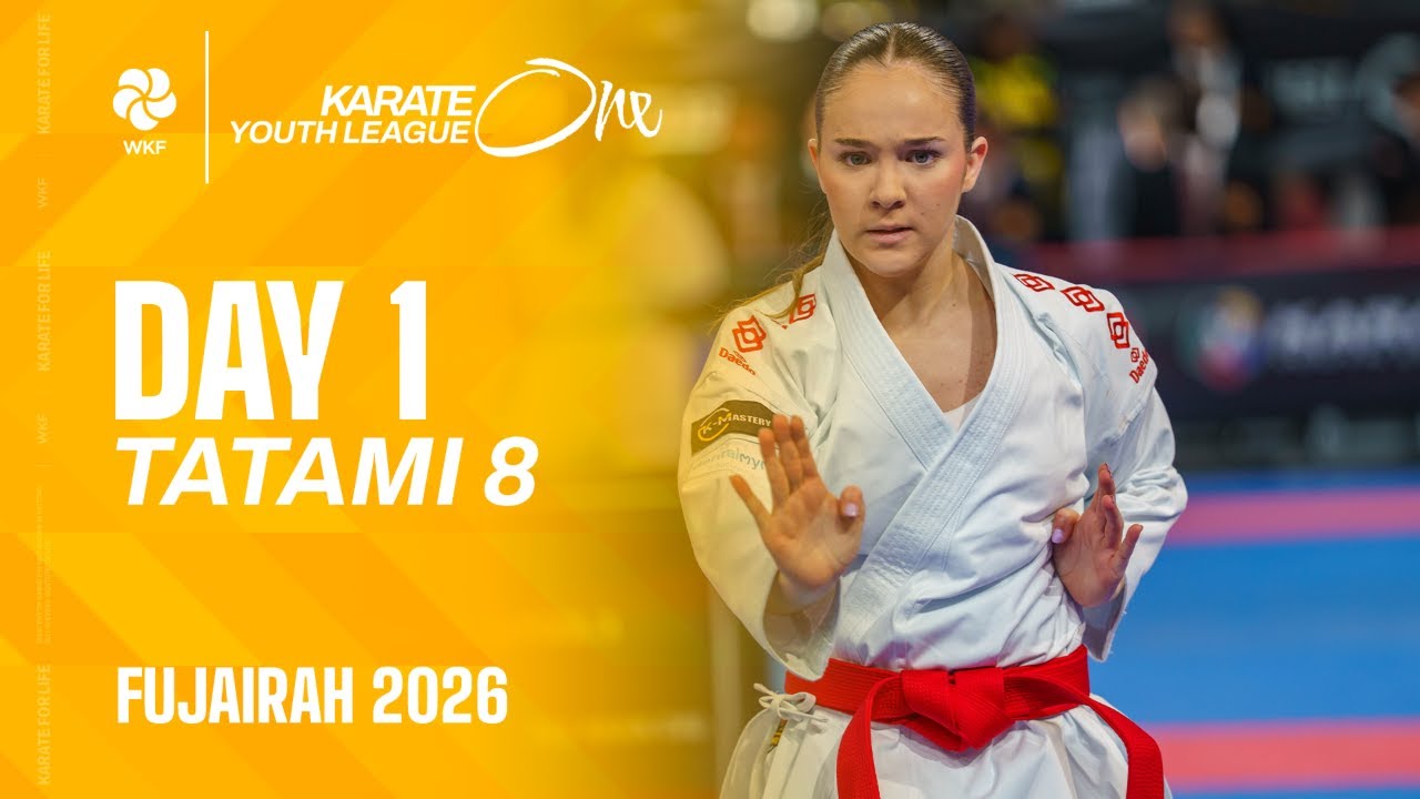 KARATE One Youth League Fujairah  | Day 1 - Tatami 8 |