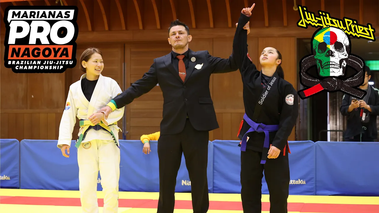 【FULL FIGHT】Sayaka Suzuki vs Nicolly Sekitani / MARIANAS PRO NAGOYA 2025 【ブラジリアン柔術】鈴木清香vsニコリー・セキタニ backdrop
