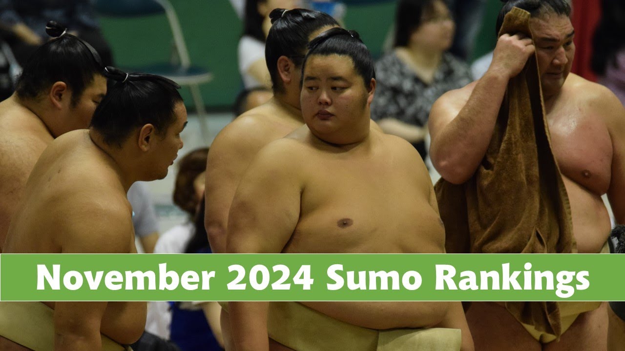 November 2024 Sumo Rankings