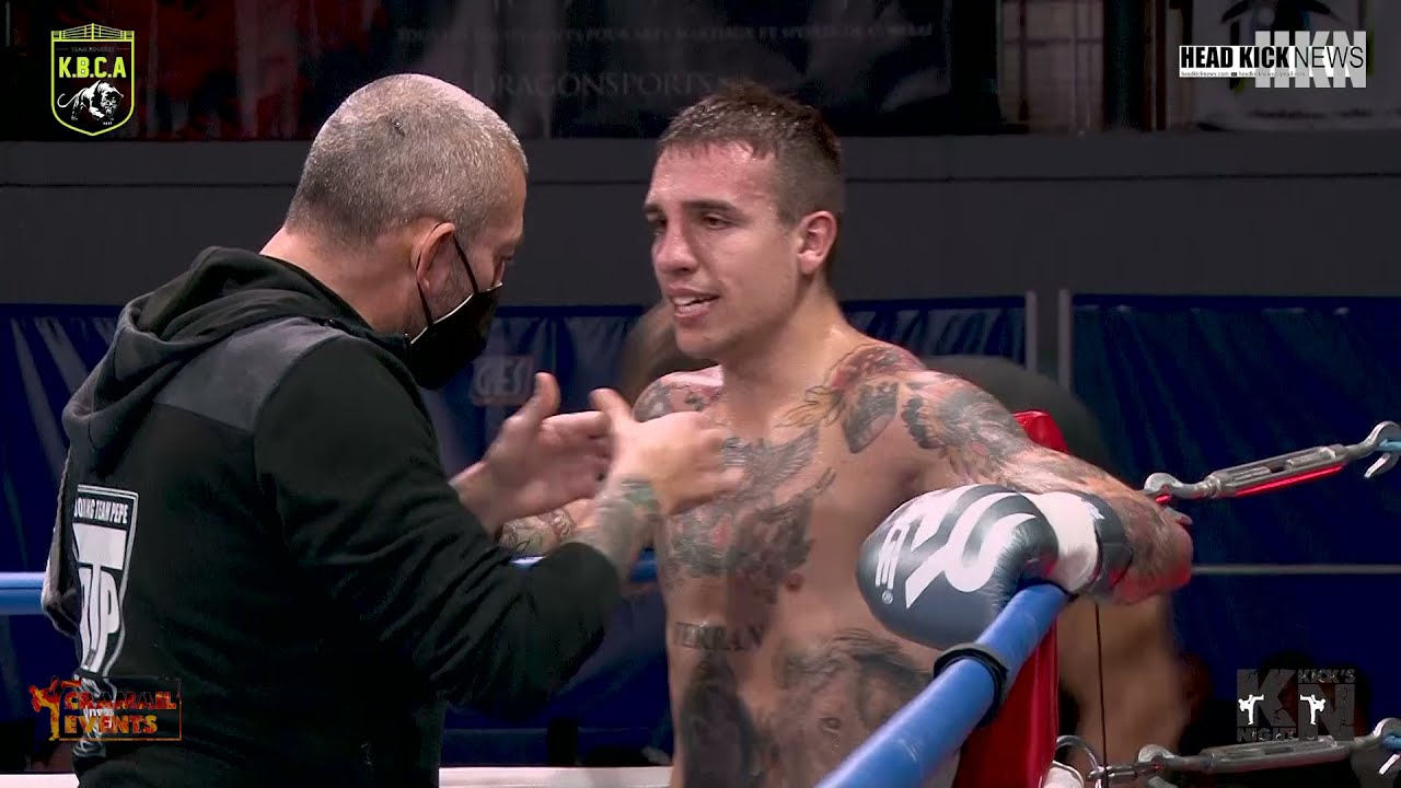 DEL PRADO vs GHERCIOIU K1 Rules Tournament 66,8KG background