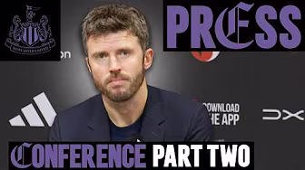 "He's Such A Dream To Work With!" | Michael Carrick Pre-Newcastle | Press Conference: Part Two🎙️