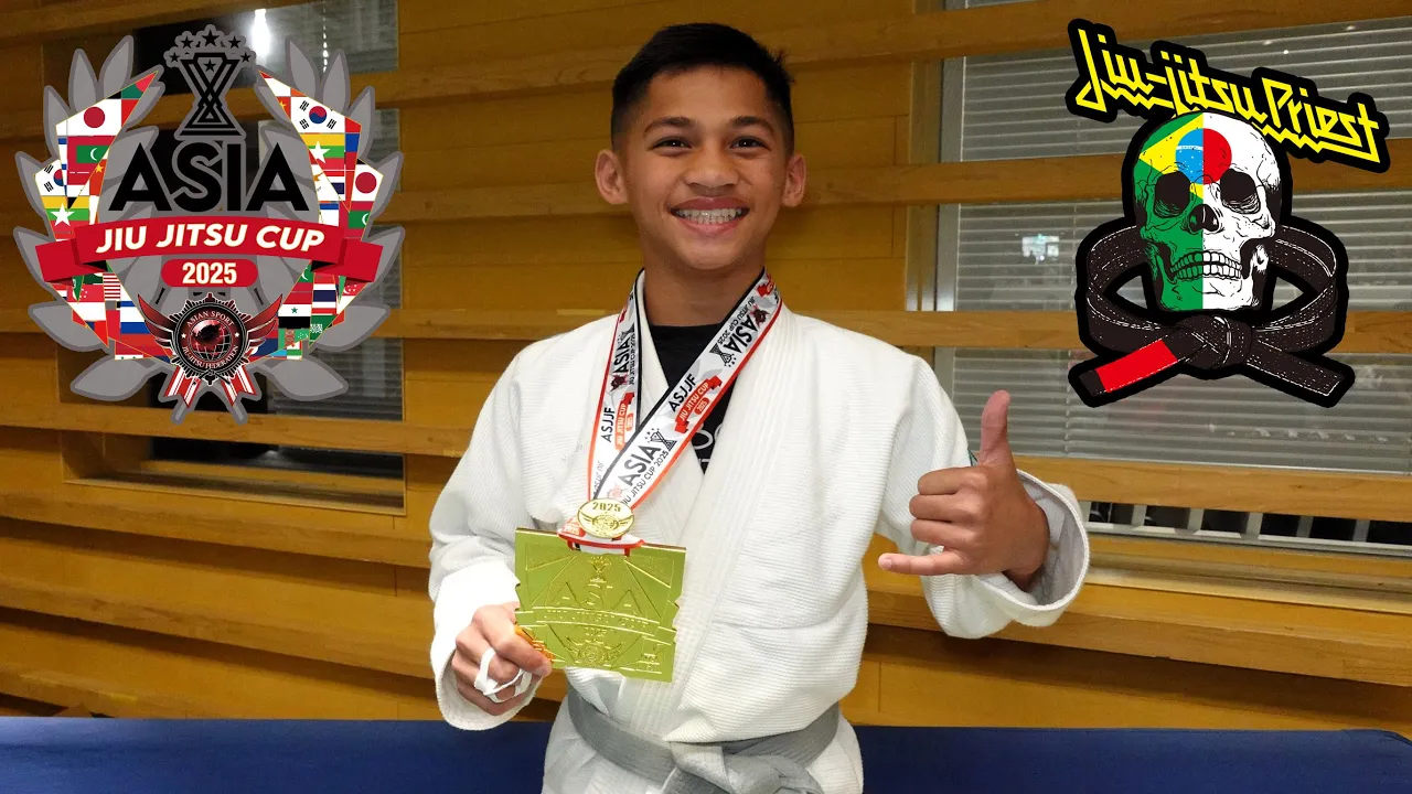【FULL FIGHT】リオ・レイジェス vs 伊藤カイキ / ASJJF ASIA CUP 2025 【ブラジリアン柔術】 background