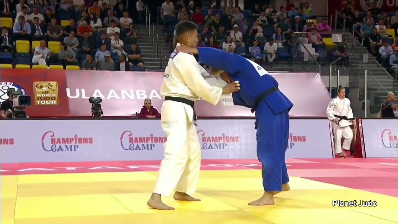 Khangarid GANTULGA 🇲🇳 🆚️ George UDSILAURI 🇩🇪 | 1 раунд/-100кг | Большой Шлем Улан-Батор 2023 