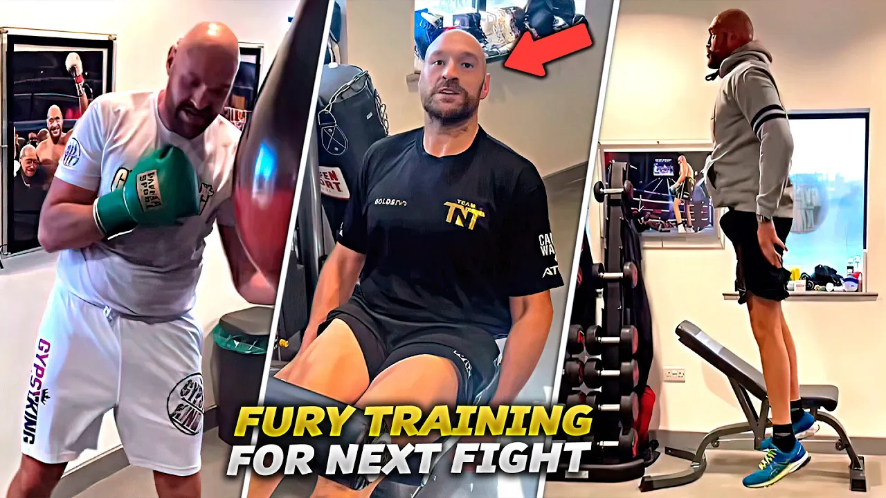 Tyson fury training for next fight. Zhang or Ruiz? | FULL FIGHT HIGHLIGHTS HD BOXING