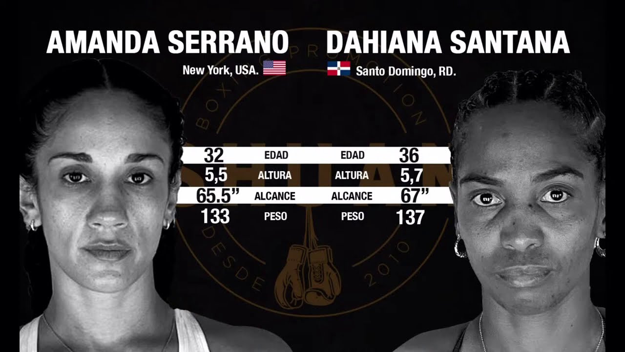 Amanda Serrano Vs Dahiana Santana background